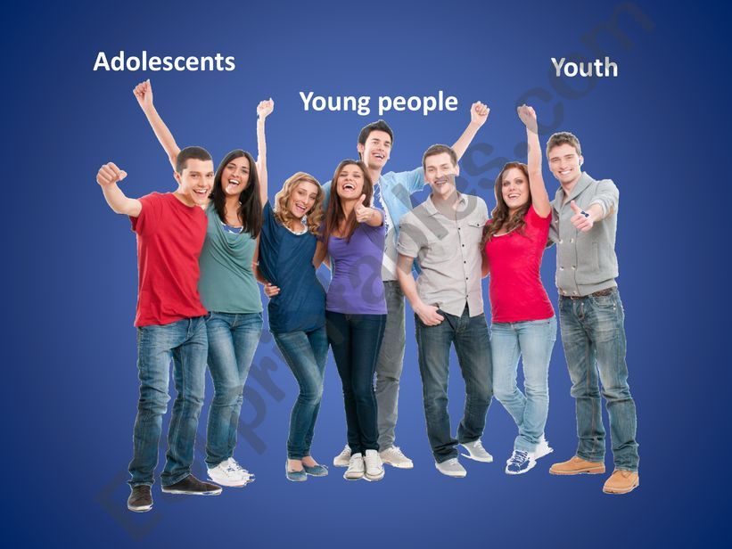 ADJECTIVES TO DESCRIBE YOUNG PEOPLE