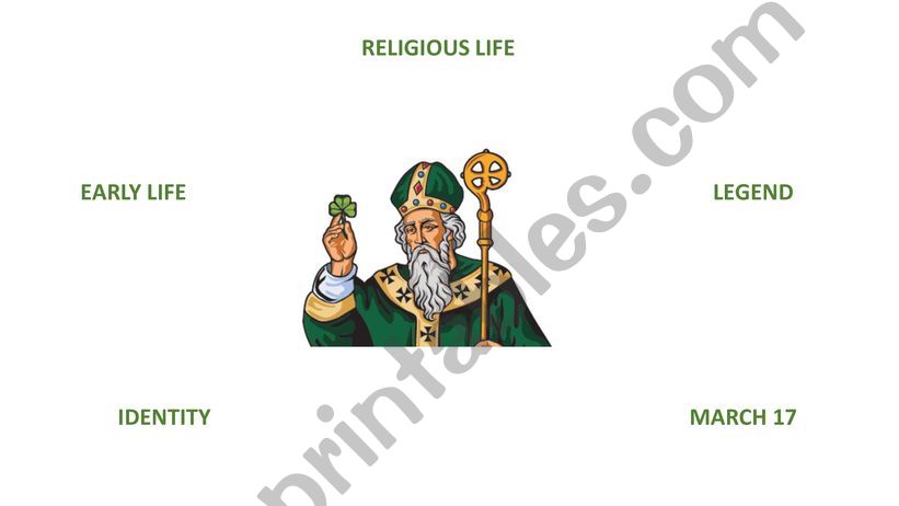 St Patricks life powerpoint