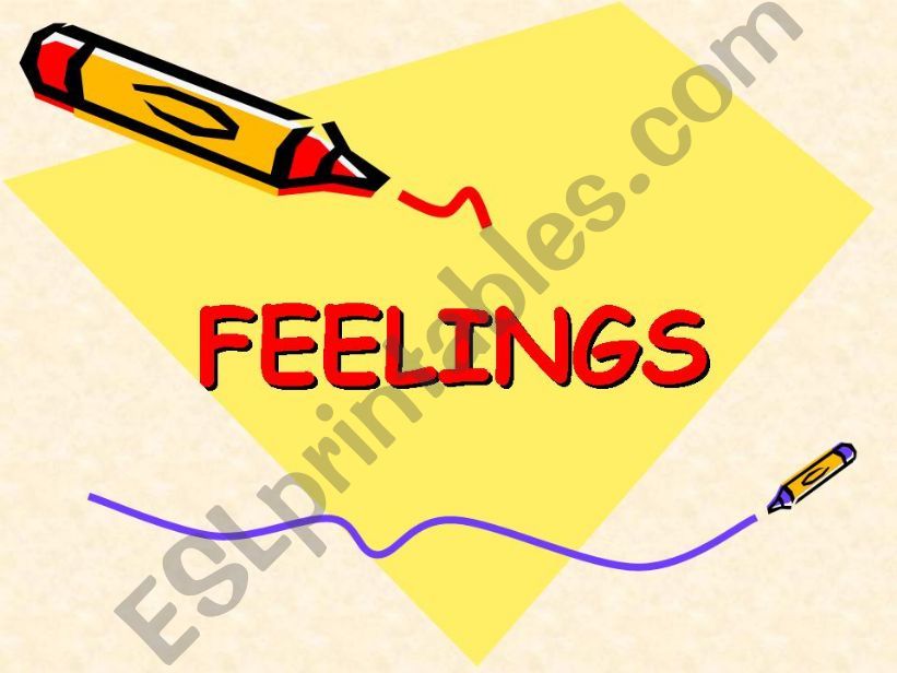 FEELINGS powerpoint