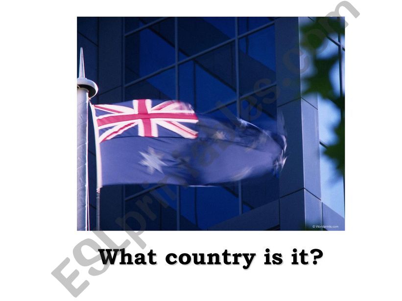 Warming Up On Australia powerpoint