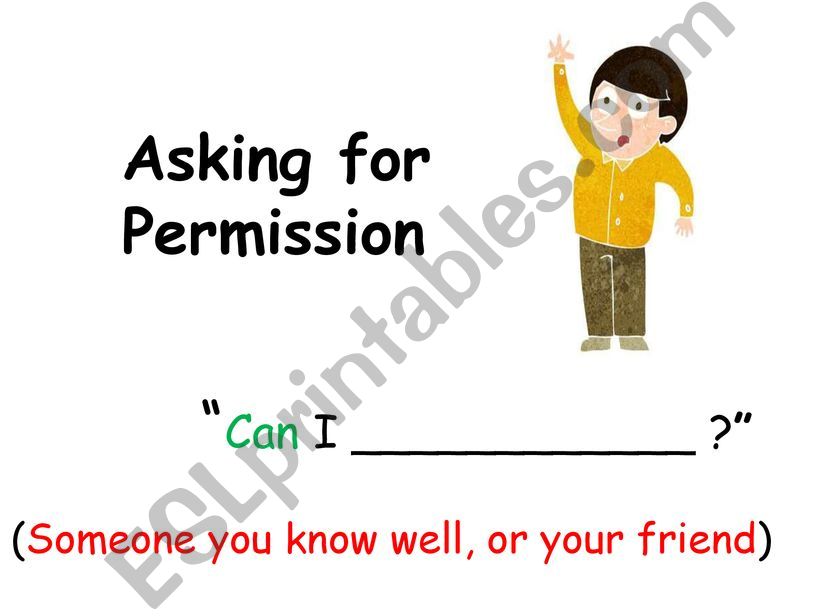 Asking for Permission powerpoint