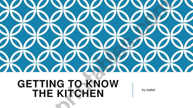 Kitchen utensils powerpoint