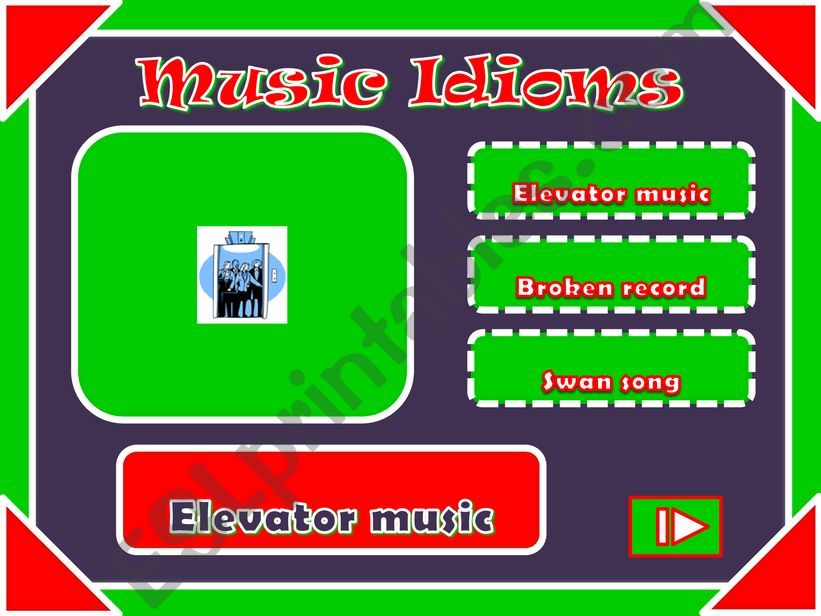 Music Idioms powerpoint