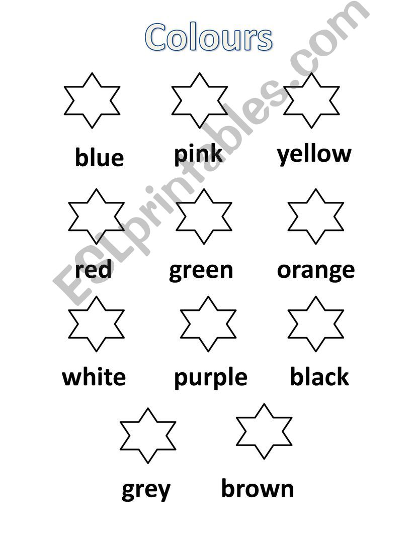 Colour the stars powerpoint
