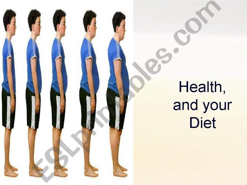 Health and your diet powerpoint