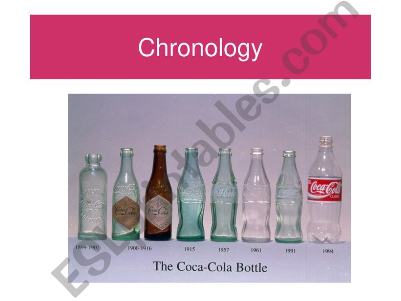 chronology powerpoint