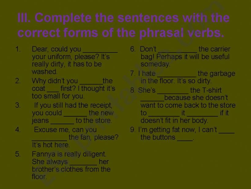 CLOTHING PPT PART 3 powerpoint