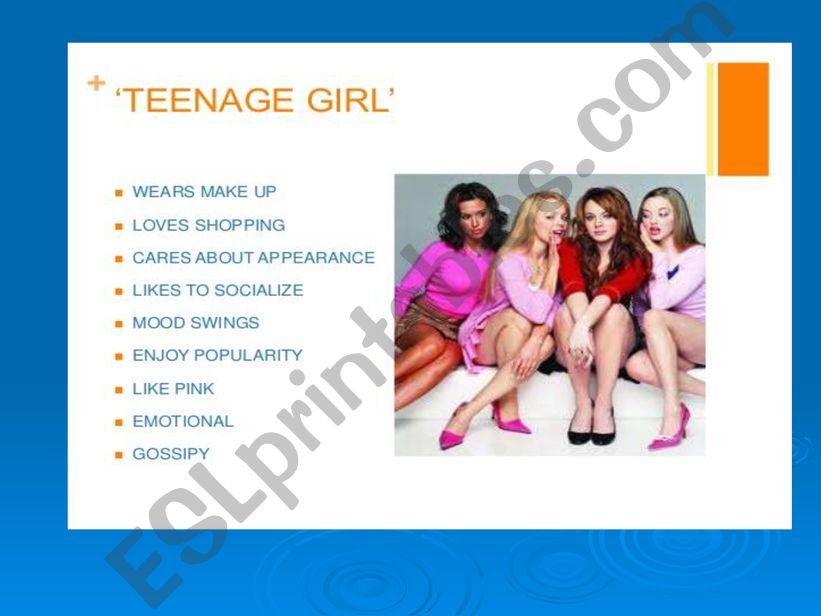 Stereotypes about women powerpoint