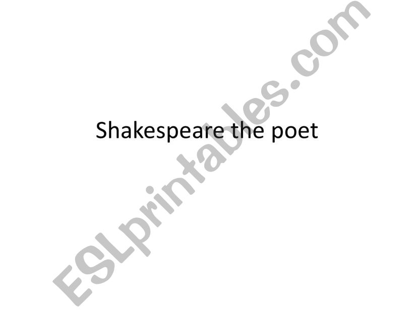 Comparison between Petrarchan and Shakespearian sonnet