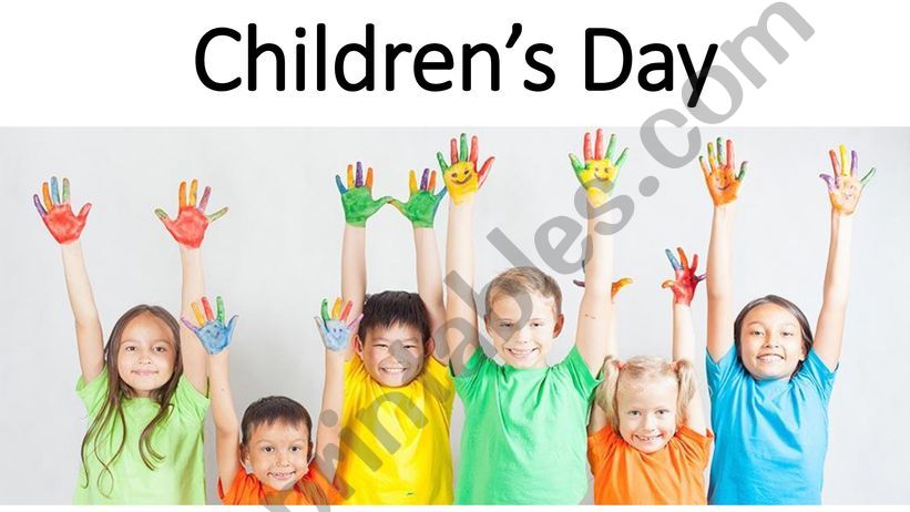 Childrens Day powerpoint