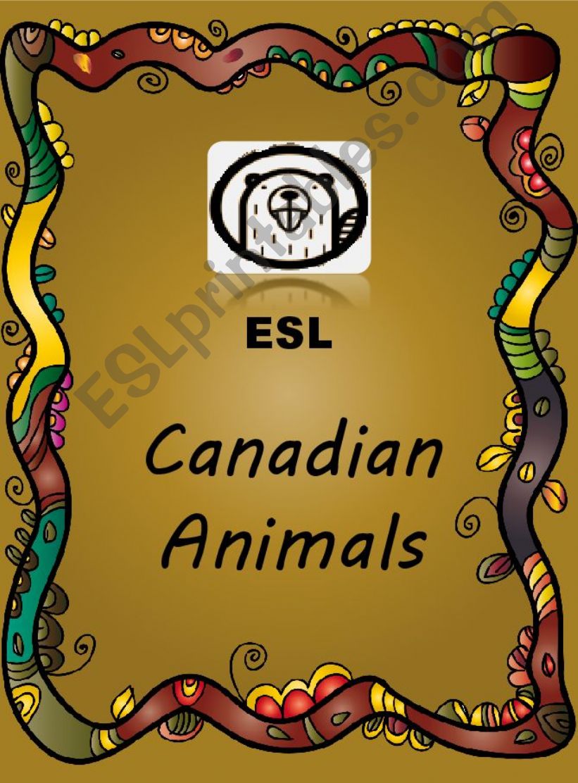 ESL Canadian Animals powerpoint