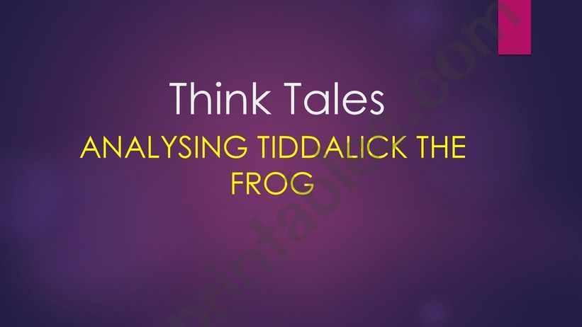 Think Tales: Tiddalick the Frog