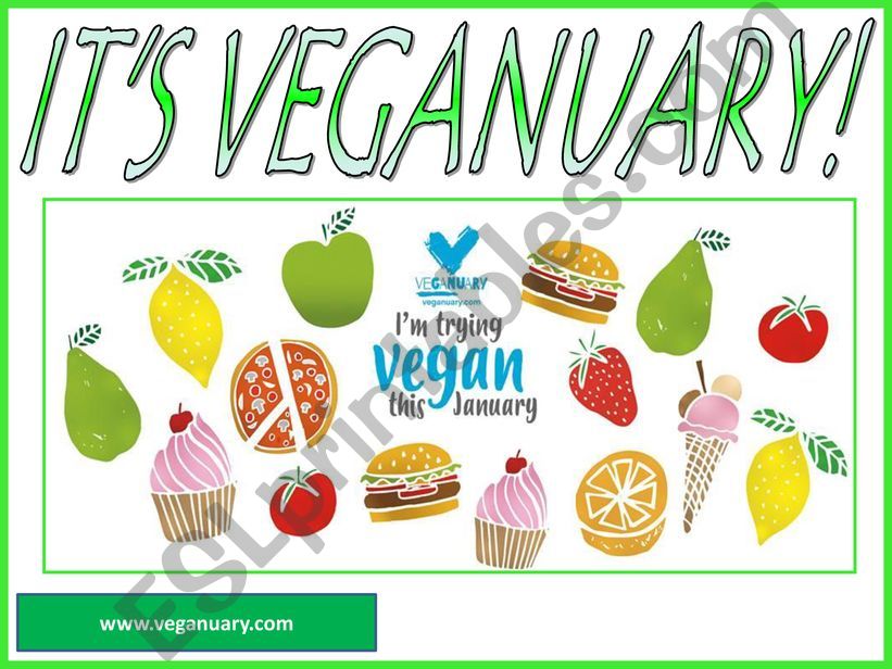 Veganuary powerpoint