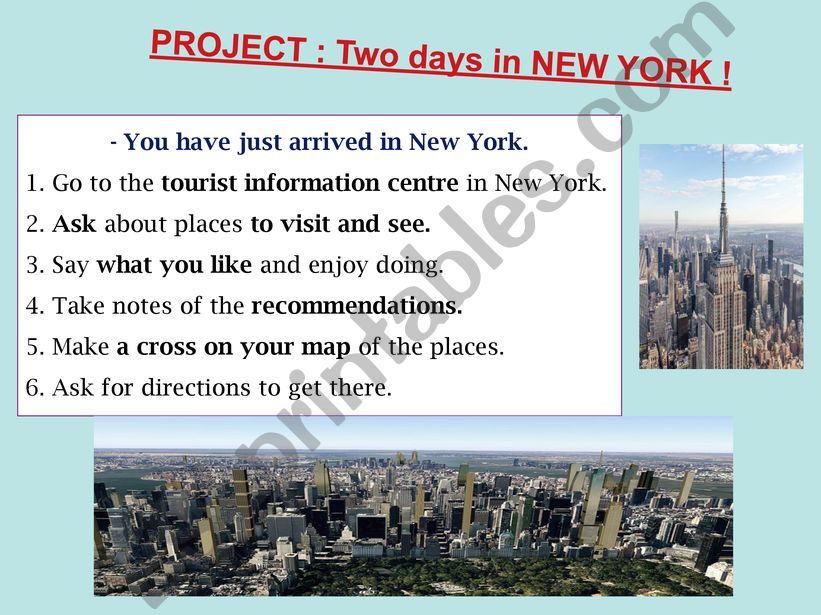 New York City Tourist information