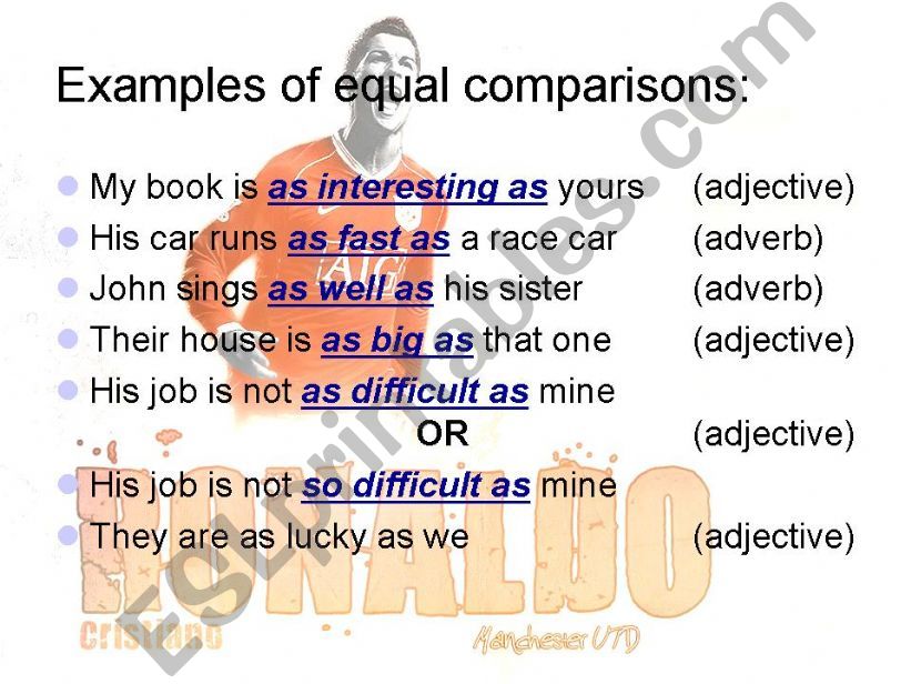 DEGREES OF COMPARISON PPT PART 2