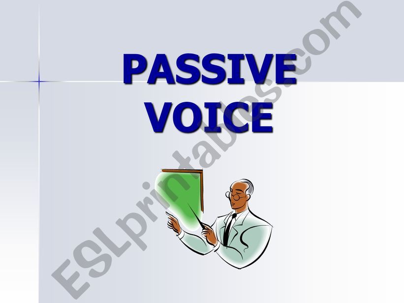 Passive voica powerpoint