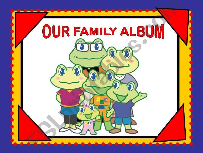 FROGGYS FAMILY ALBUM - GAME powerpoint