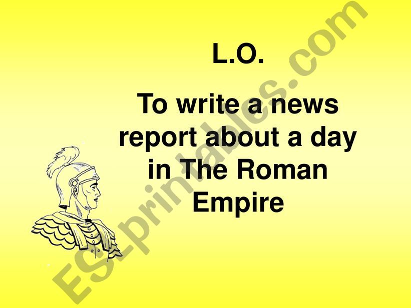 Romans headline powerpoint