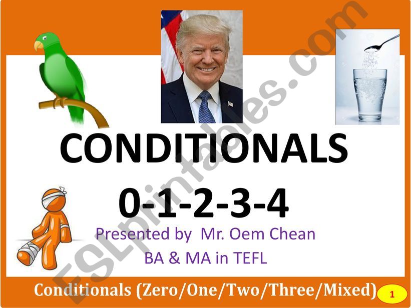 Conditional Types 0-1-2-3-4 powerpoint
