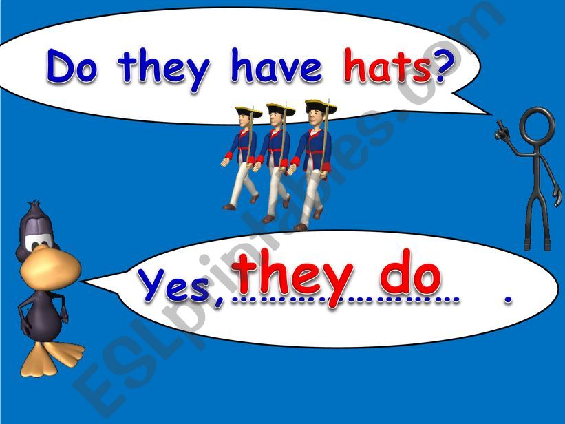 yes no QUESTIONS (SIMPLE PRESENT TENSE) 4