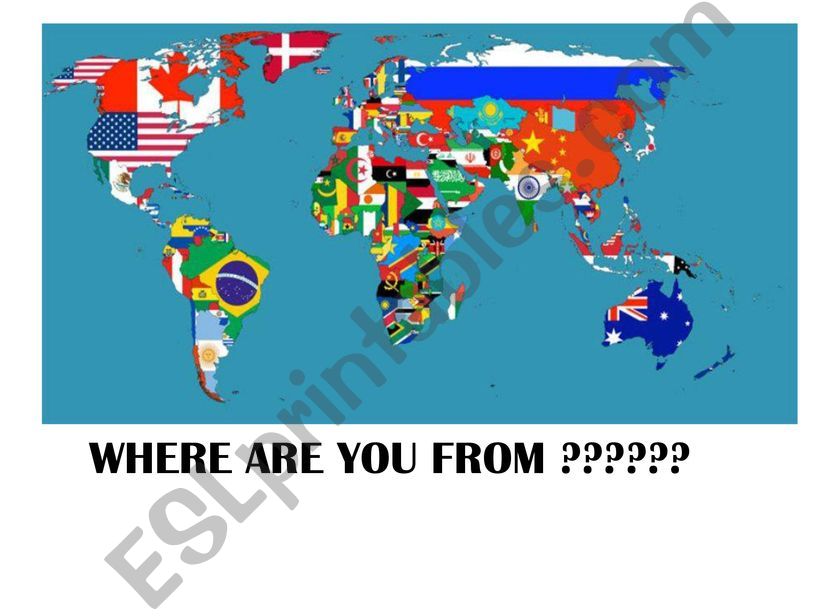 Where are you from ?  powerpoint