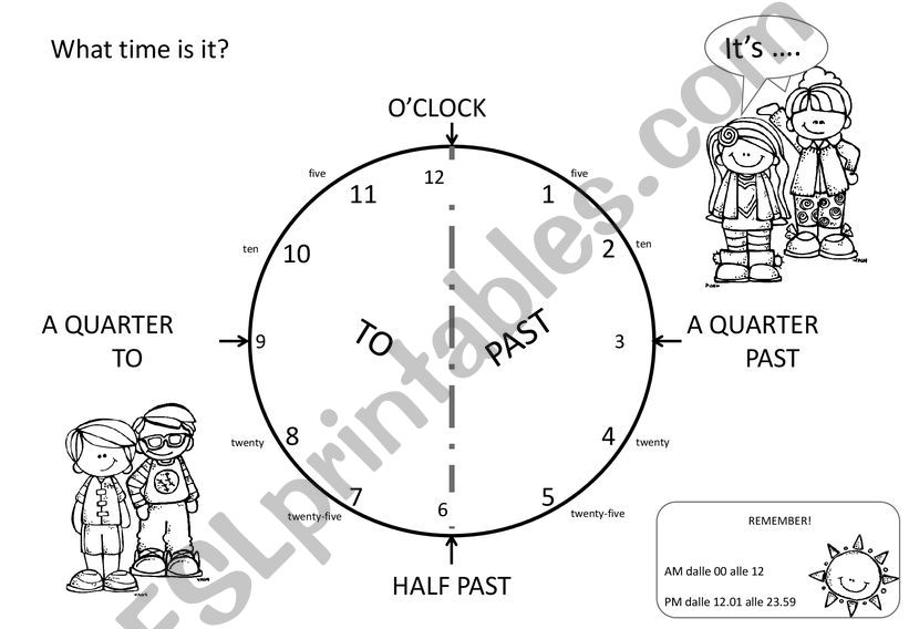 Telling Time powerpoint