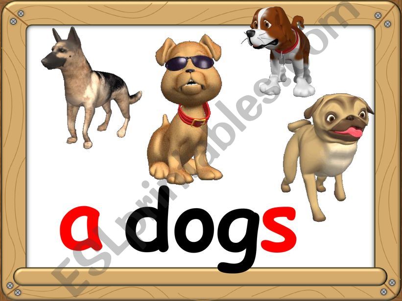 singulars and plurals 6 powerpoint