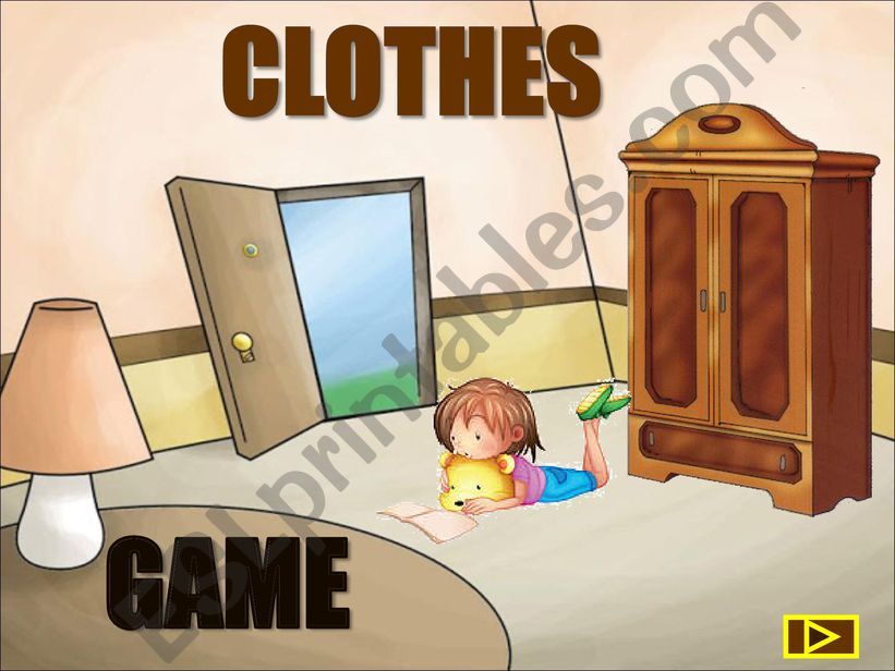 Clothes Game powerpoint