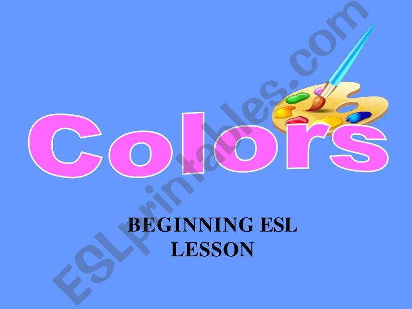 Colours powerpoint