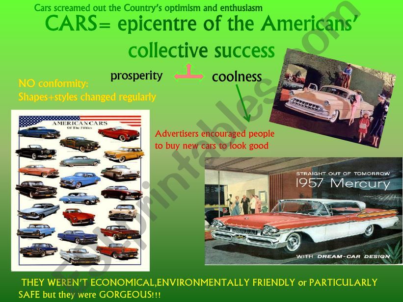 THE FIFTIES2 powerpoint