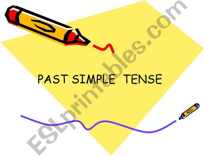 past simple tense powerpoint