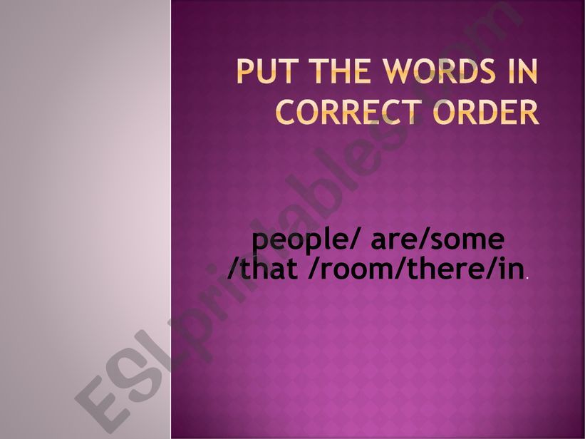 Some or any powerpoint