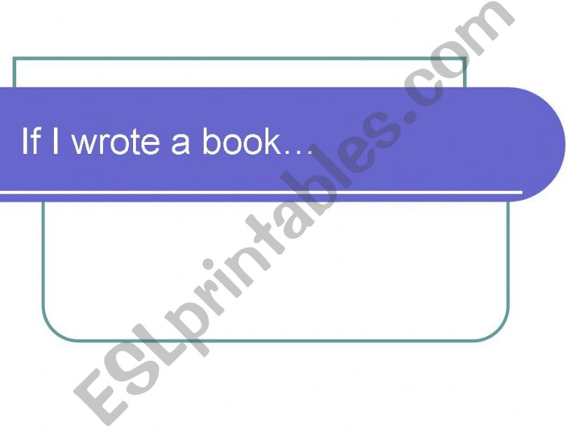 Conditional II 1/2 powerpoint