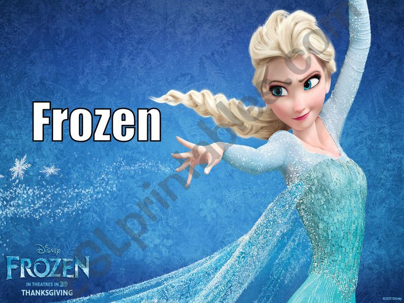 Frozen Quiz powerpoint