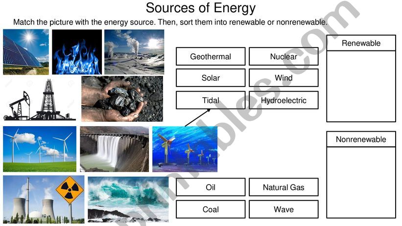 Energy Sources powerpoint