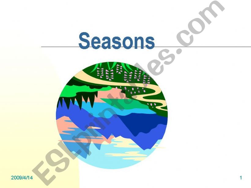 seasons powerpoint