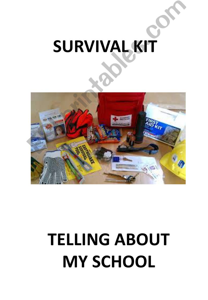 Survival Kit - Showing our school to a visitor