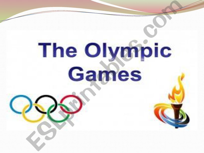 Olympic games powerpoint