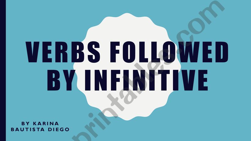 wsh Verbs followed by infinitive 
