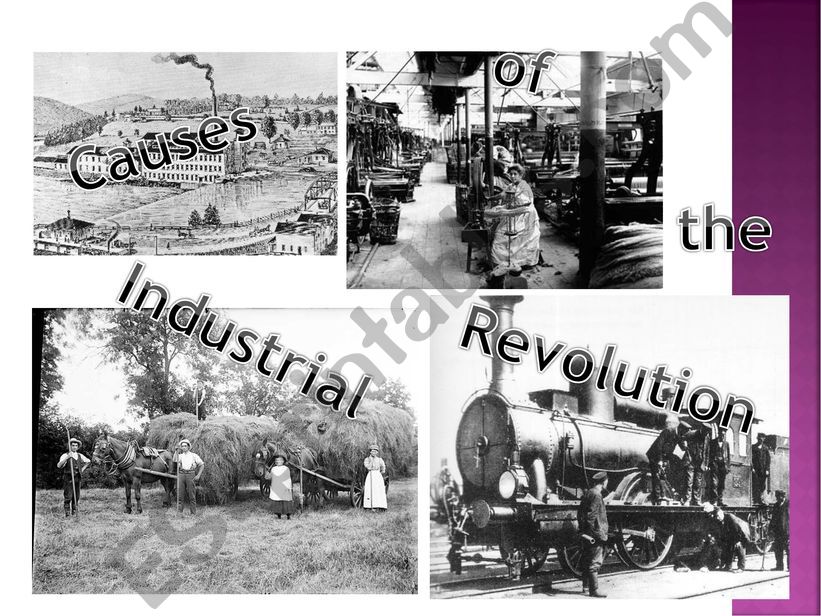 Causes of the Industrial Revolution