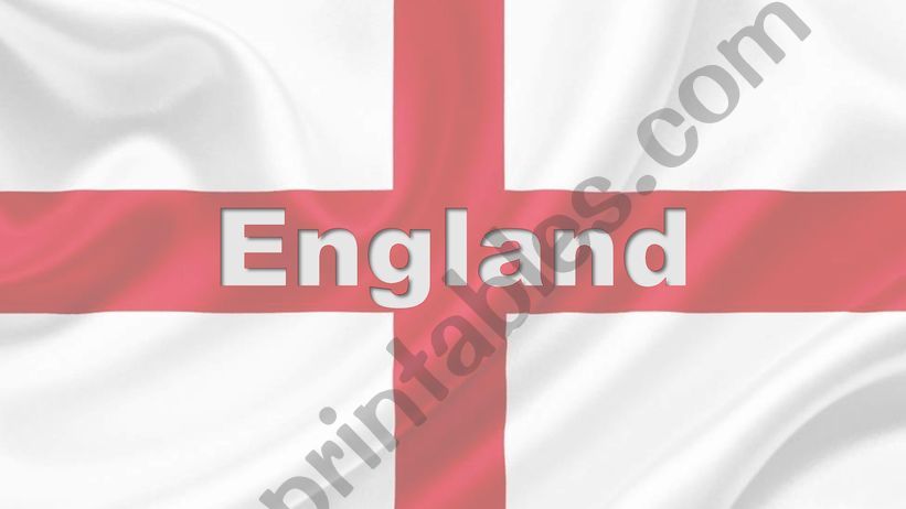 ENGLAND powerpoint