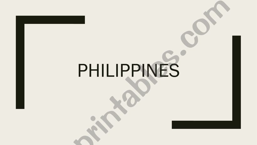 Phillipines powerpoint