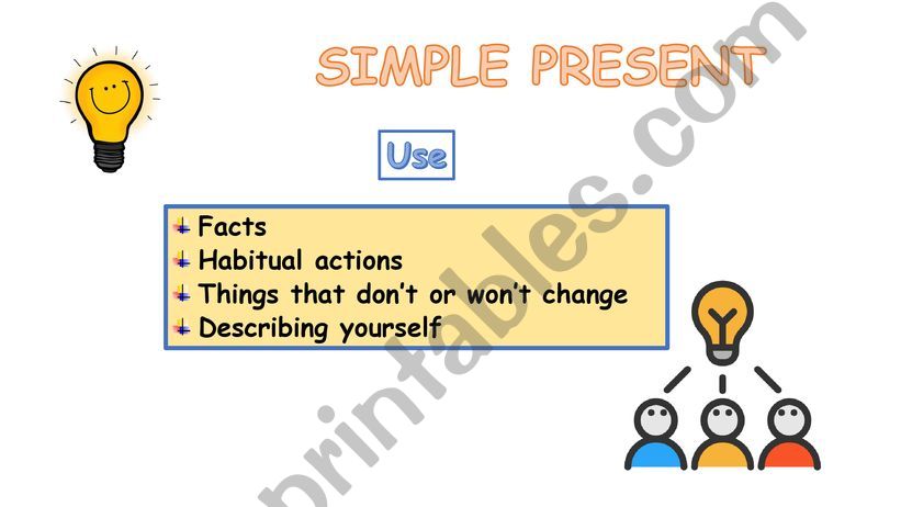 SIMPLE PRESENT powerpoint
