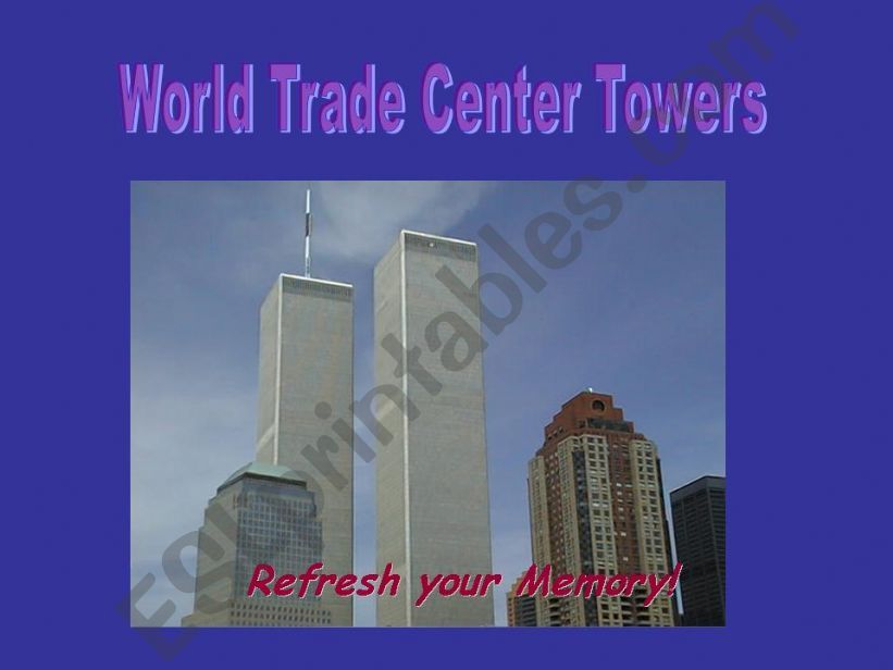 World Trade Center powerpoint