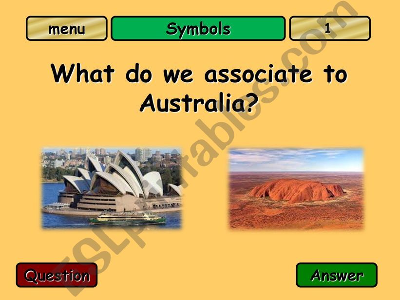 Quiz about Australia- Part IV powerpoint