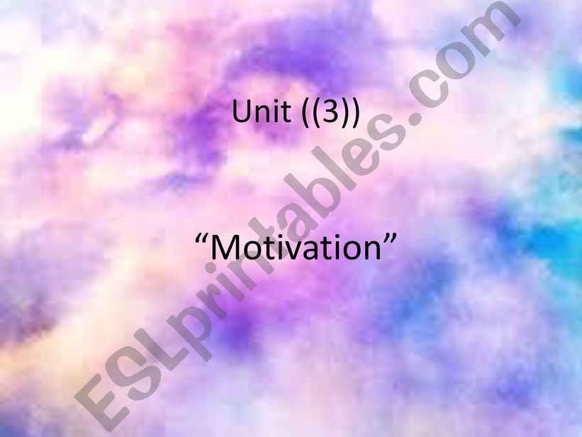 motivation powerpoint