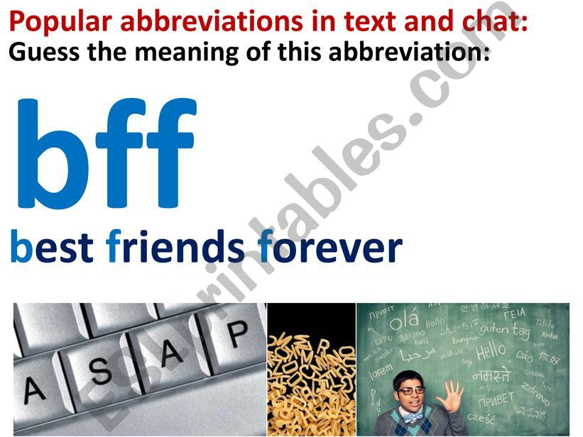 abbreviations powerpoint