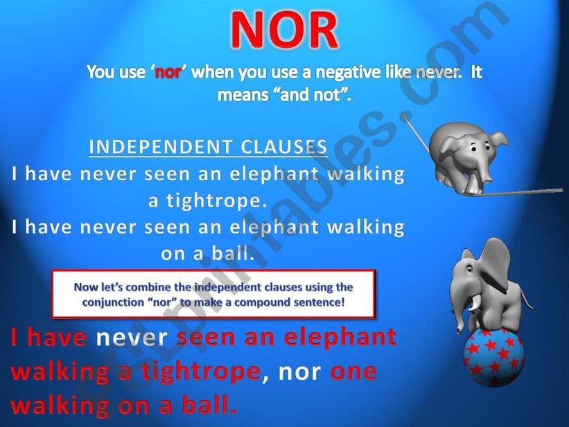 CONJUNCTIONS 32 slide powerpoint presentation PART C