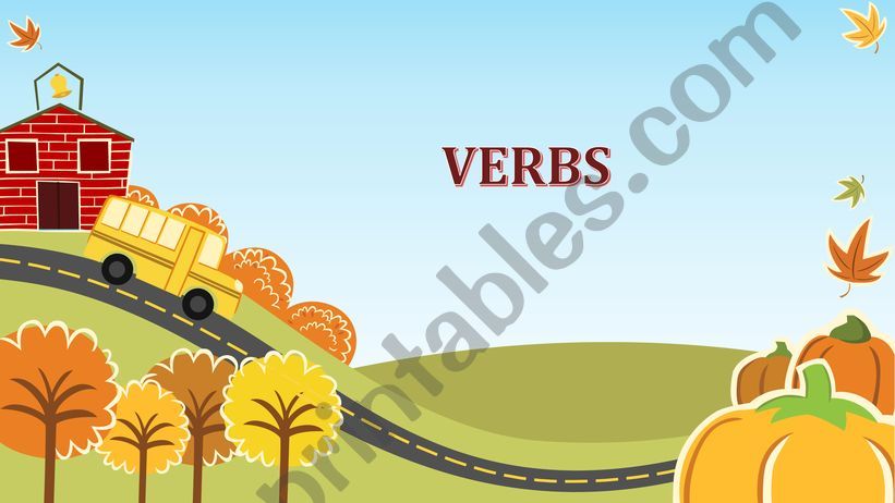 VERBS powerpoint