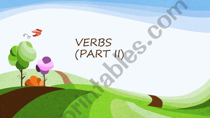 VERBS powerpoint